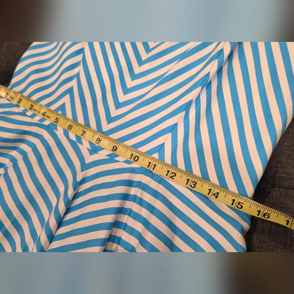 Vixen by Micheline Pitt Blue and White Dress - Picture 5 of 5